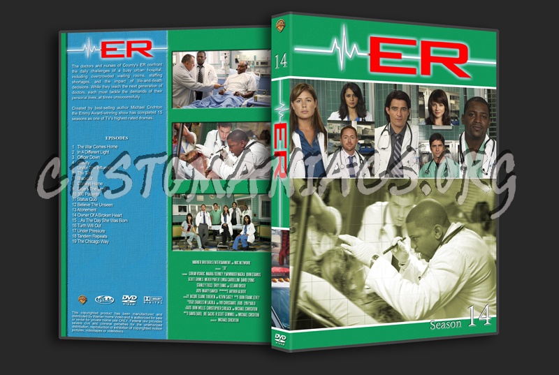 ER Emergency Room dvd cover