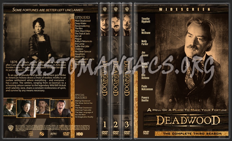 Deadwood dvd cover