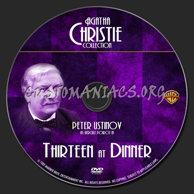 Thirteen at Dinner dvd label