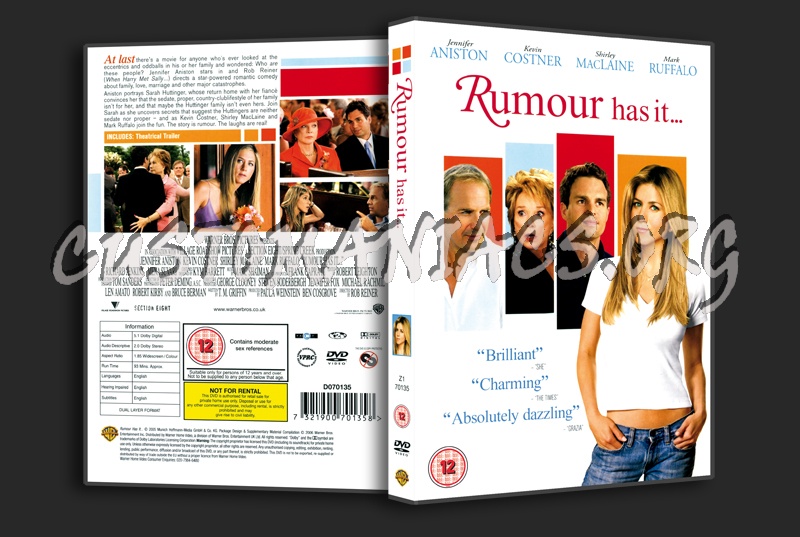 Rumour has it dvd cover