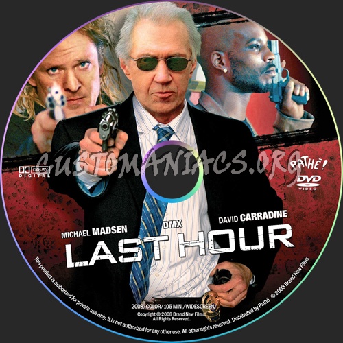 Last Hour dvd label