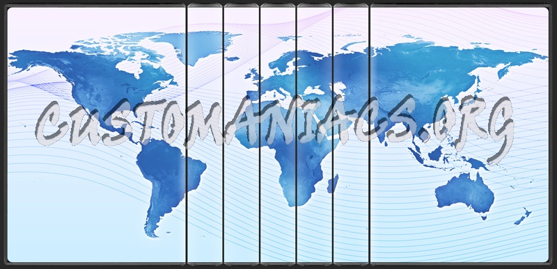 World Maps Spanning Backgrounds 