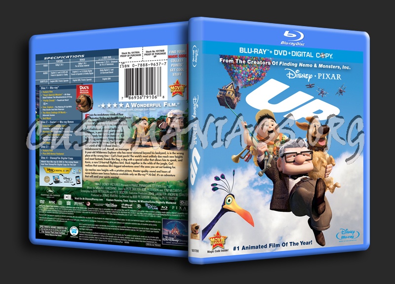 Up blu-ray cover