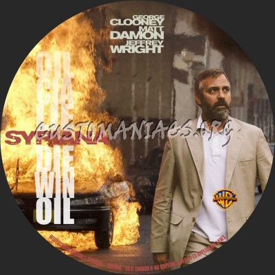 Syriana dvd label