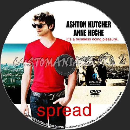 Spread dvd label