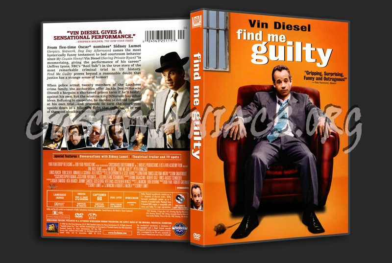 Find Me Guilty dvd cover