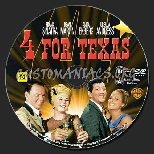 4 For Texas dvd label