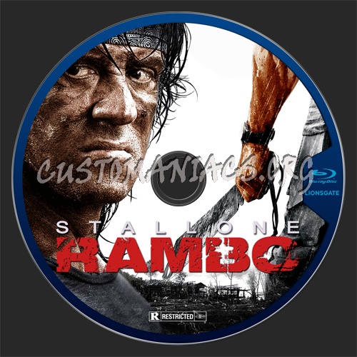 Rambo blu-ray label