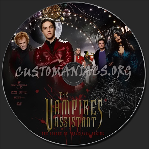 Cirque Du Freak: The Vampire's Assistant dvd label