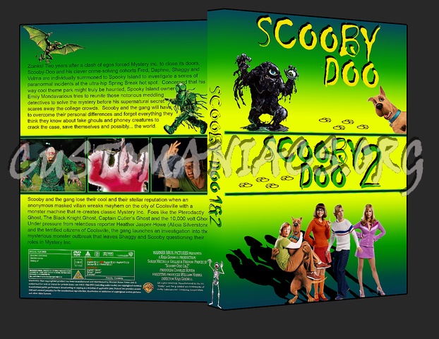 Scooby Doo 1 and 2 dvd cover