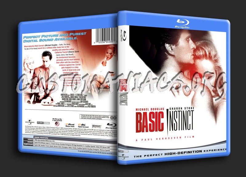 Basic Instinct blu-ray cover