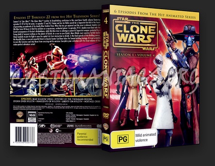 Star Wars: The Clone Wars dvd cover