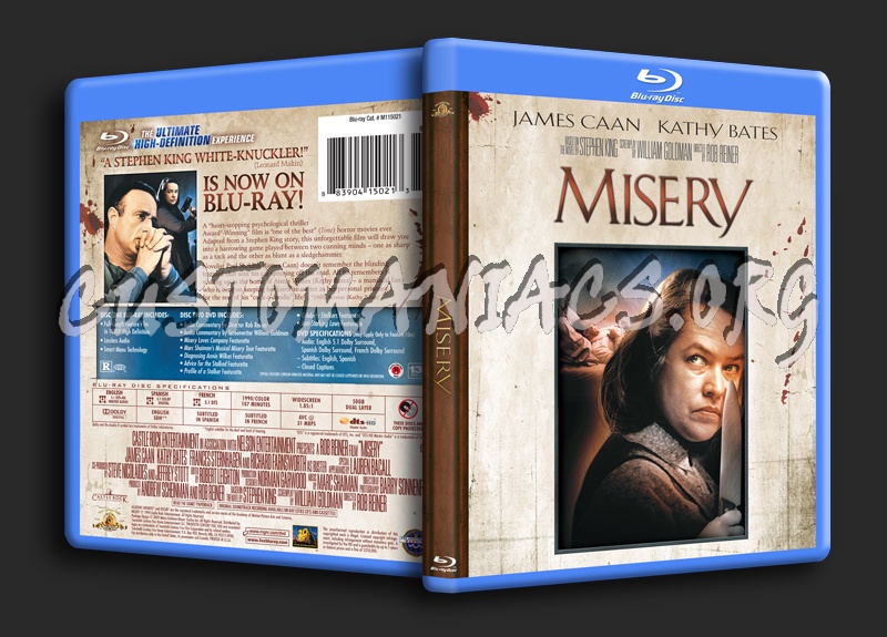 Misery blu-ray cover