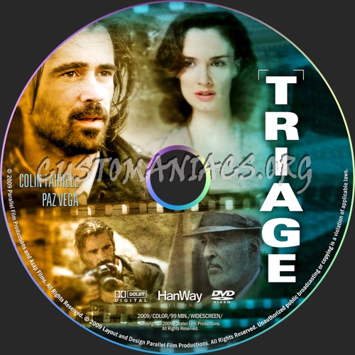 Triage dvd label