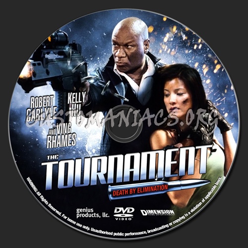 The Tournament dvd label