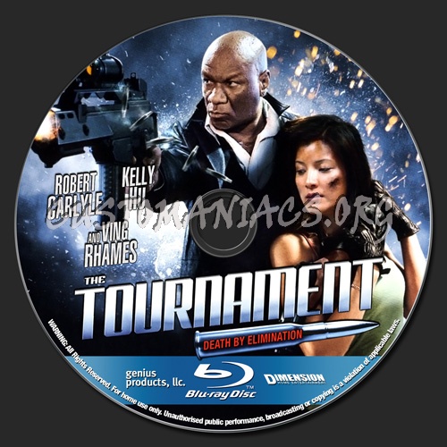 The Tournament blu-ray label