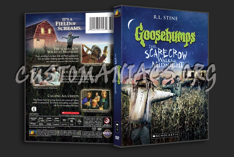 Goosebumps The Scarecrow Walks at Midnight dvd cover