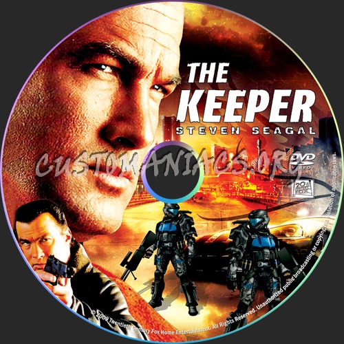 The Keeper dvd label