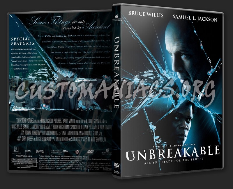 Unbreakable dvd cover