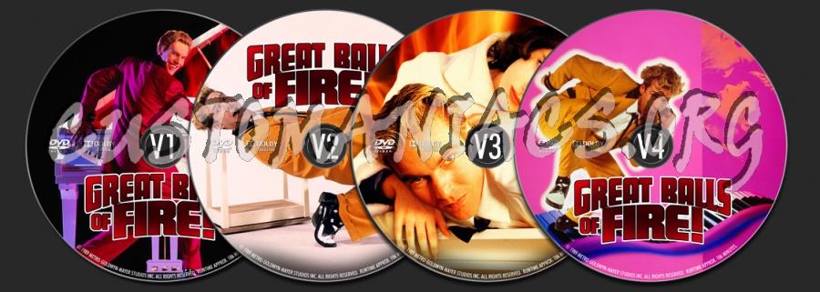 Great Balls Of Fire dvd label