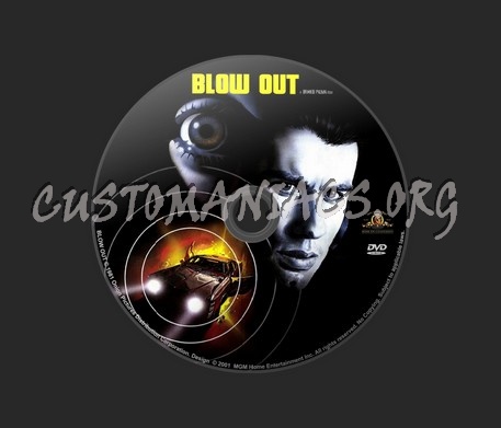 Blow Out dvd label