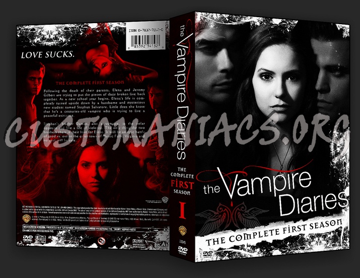 The Vampire Diaries - Season 1 dvd cover