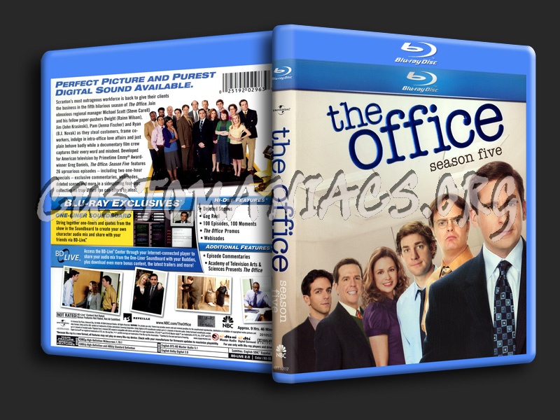 The Office Season 5 blu-ray cover