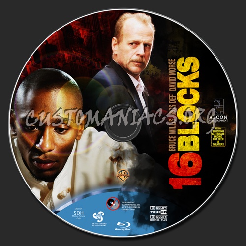 16 blocks blu-ray label