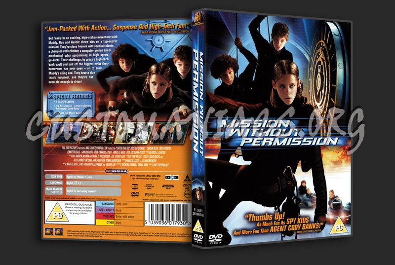Mission Without Permission dvd cover