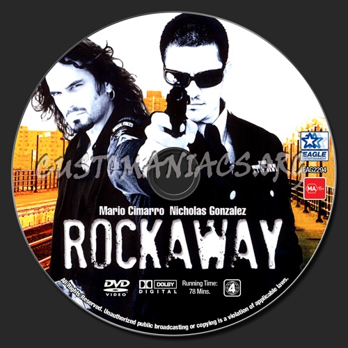 Rockaway dvd label