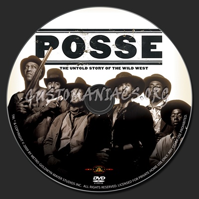 Posse dvd label