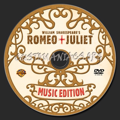 Romeo & Juliet dvd label