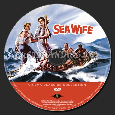 Sea Wife dvd label