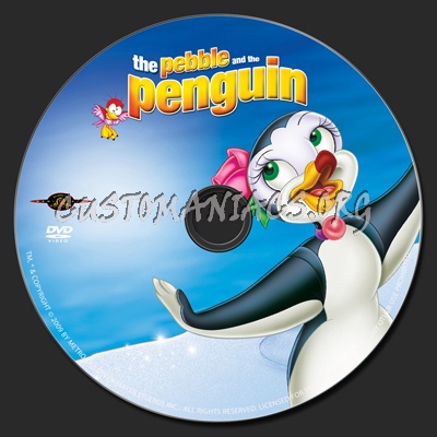 The Pebble And The Penguin dvd label