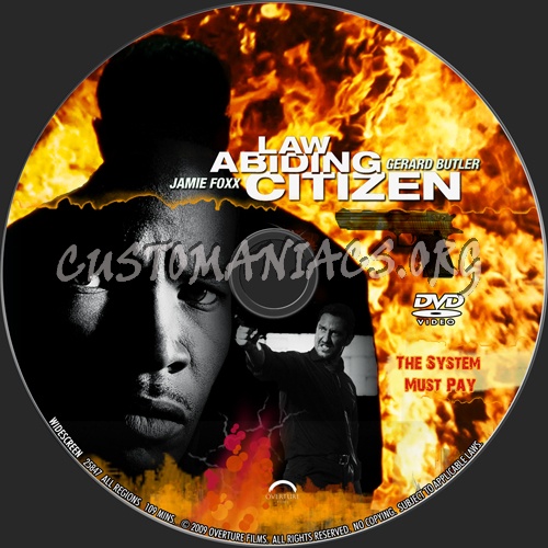 Law Abiding Citizen dvd label