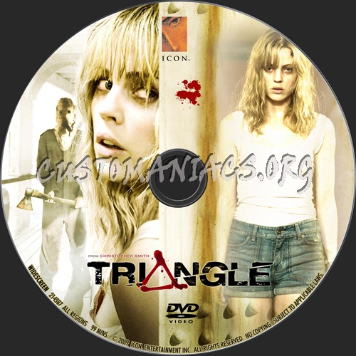 Triangle dvd label