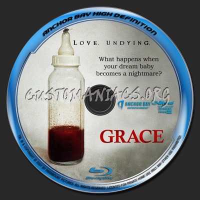 Grace blu-ray label