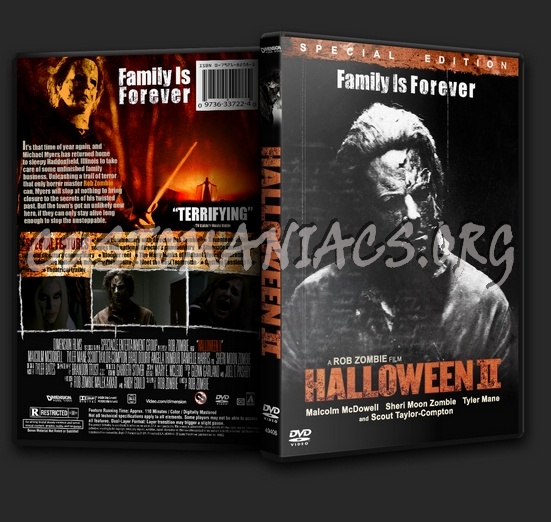 Halloween 2 (2009) dvd cover