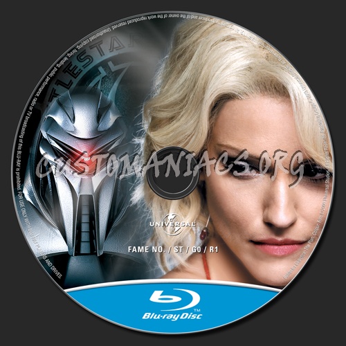 Battlestar Galactica The Plan blu-ray label