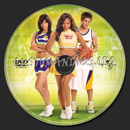 Bring it On Fight to the Finish dvd label