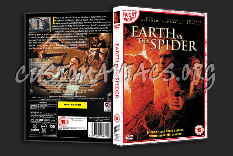 Earth vs. the Spider dvd cover