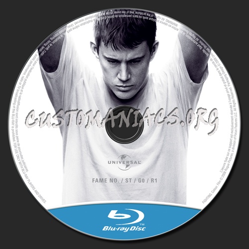 Fighting blu-ray label