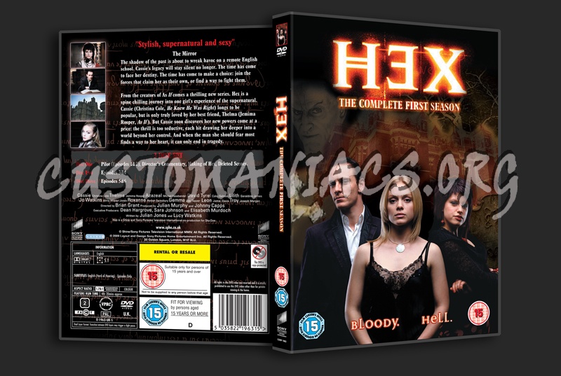 Hex Season 1 dvd cover