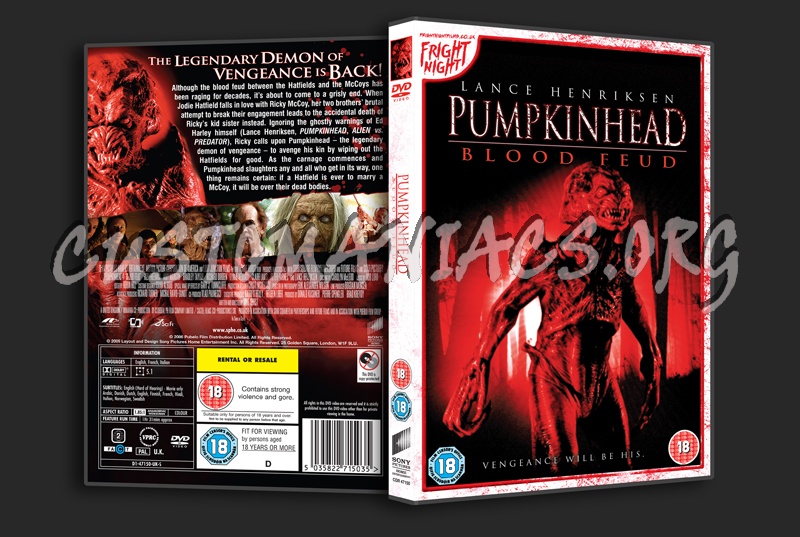Pumpkinhead: Blood Feud dvd cover