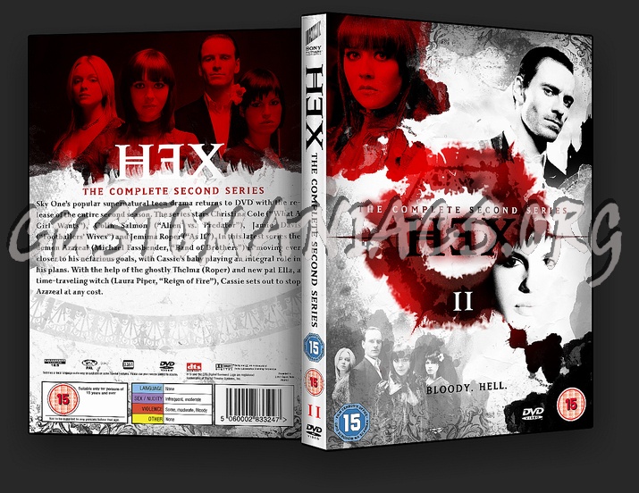 HEX (UK) - Season Two / Series Two dvd cover