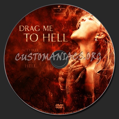 Drag Me To Hell dvd label