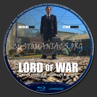 Lord Of War blu-ray label