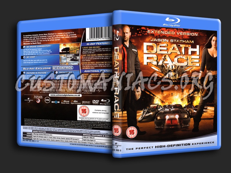 Death Race blu-ray cover