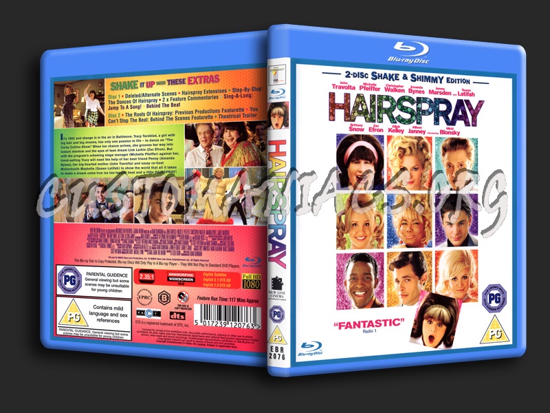 Hairspray blu-ray cover