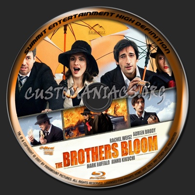 The Brothers Bloom blu-ray label